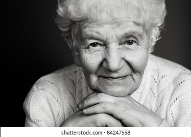 Portrait Elderly Woman