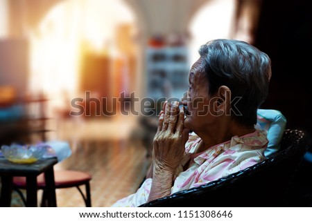 Old Woman Praying Table Woman Devotes Her Time To Take Care Of Her Pets Pictures Getty Images