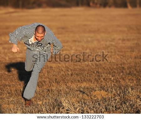 Similar – diving Cornfield Field