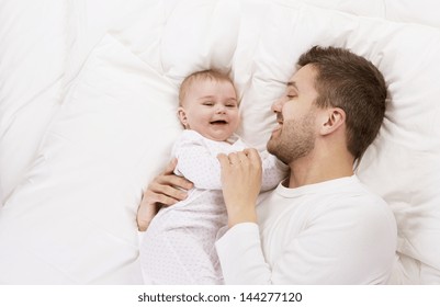 Retrato de un padre con su hija