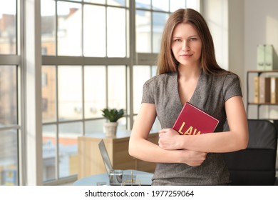 Portrait Of Female Lawyer In Office