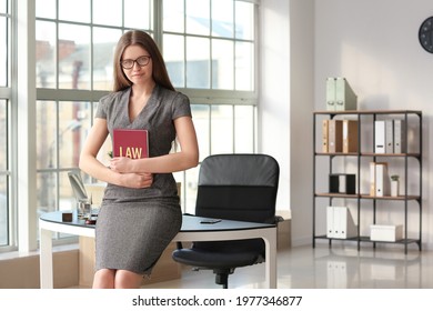 Portrait Of Female Lawyer In Office