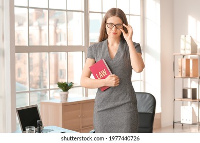 Portrait Of Female Lawyer In Office