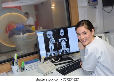 Portrait Of Female Radiologist