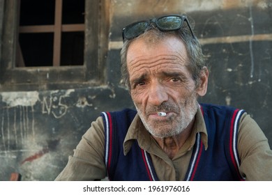 Portrait Georgian Man Worker Takes Break Stock Photo 1961976016 ...