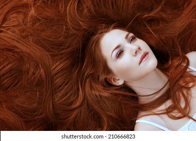 Red Hair Girl Images Stock Photos Vectors Shutterstock