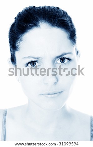 Similar – Image, Stock Photo fixed gaze. Human being