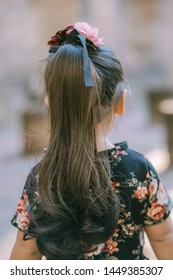 portrait of a girl. Happy little girl in autumn park. Fashion Kid outdoor. - Shutterstock ID 1449385307