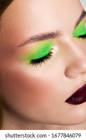 light green lipstick