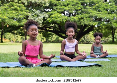 Portrait Group African American Kids Girl Stock Photo 2189312699 ...