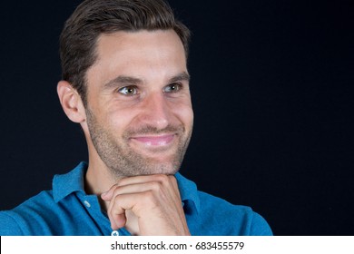 Portrait Of Handsome 30 Year Old Man