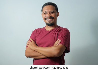 portrait of handsome man with sweet smile
