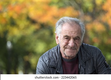 Portrait Of An Handsome Old Italian Man