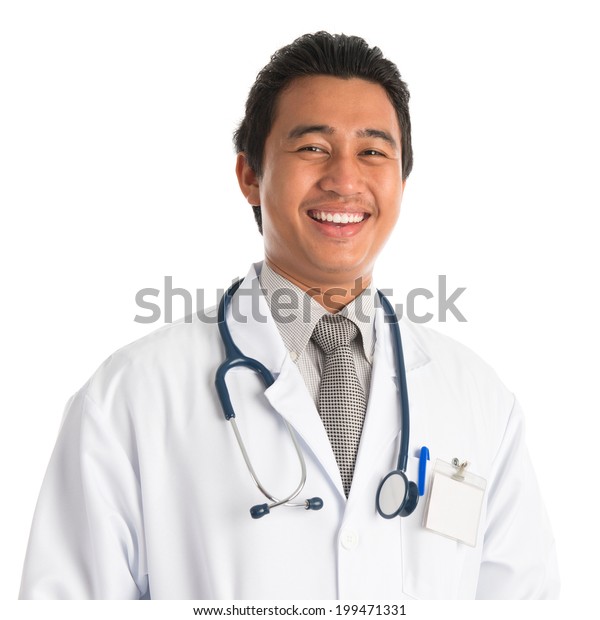 Portrait Handsome Southeast Asian Male Medical Stock Photo 199471331 ...