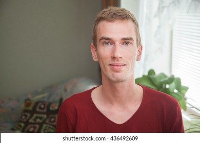 Portrait Of Handsome Young Man