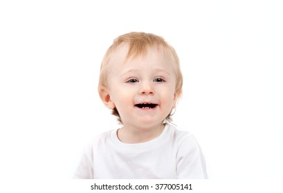 Portrait Happy Baby Boy Stock Photo 377005141 | Shutterstock