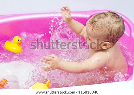 Similar – Image, Stock Photo bath water