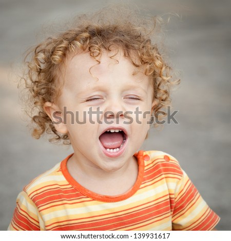 Image, Stock Photo Girl Baby smiling