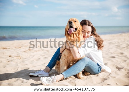 Similar – Strandhund