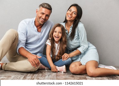 laughing family