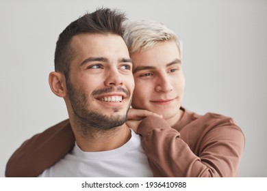 Portrait Of Happy Gay Couple