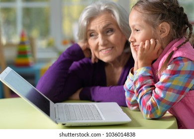 portrait of happy grandmother and daughter  - Powered by Shutterstock