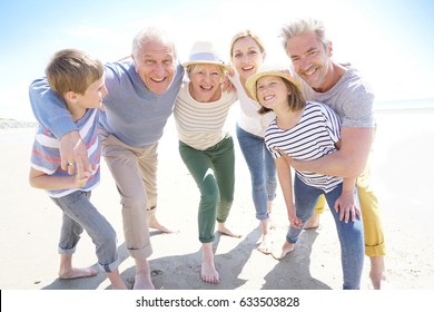 Portrait Of Happy Intergenerational Family