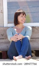 older women in jeans