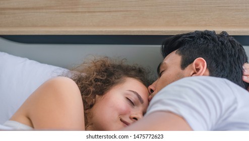 Modern Bedroom Couple Stock Photos Images Photography