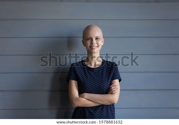 Portrait Happy Oncology Patient Wining Fight Stock Photo 1978881632 ...