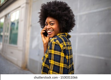 519 Black woman talking on the phone from behind Images, Stock Photos ...