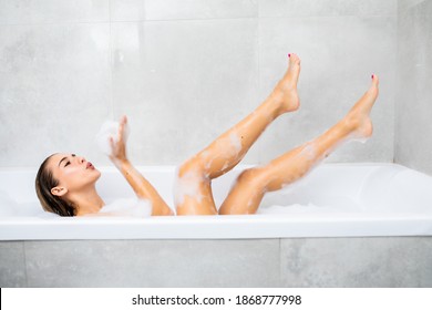 women in bathtubs