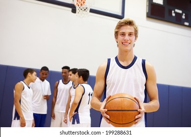 Portrait Of High School Basketball Player