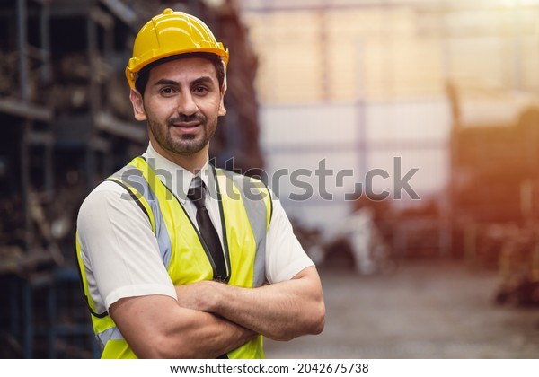 Portrait Hispanic Latin Male Engineer Worker Stock Photo (Edit Now ...