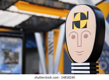                Portrait icon   of a crash test dummy - Shutterstock ID 14818240