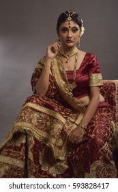 Portrait of Indian Bride