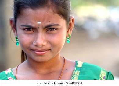 Portrait of Indian Girl