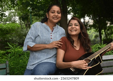 Portrait of an Indian people standing in park - Shutterstock ID 2365247809