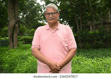 Portrait of an Indian people standing in park - Shutterstock ID 2365247817