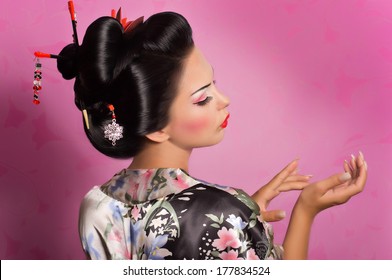 Real Japanese geisha wife teased