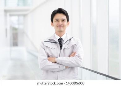 Portrait Of A Japanese Man In A Thirties Suit