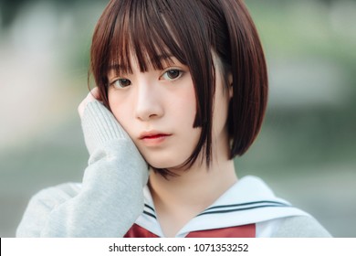 Royalty Free Japanese School Girl Stock Images Photos Vectors