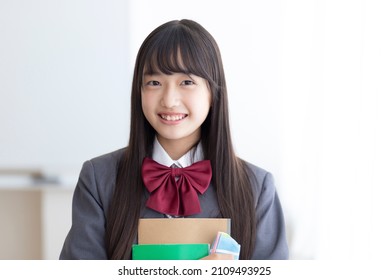 Portrait of junior high school student - Shutterstock ID 2109493925