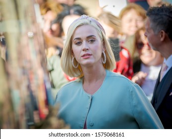Portrait Of Katy Perry At Ellie Gouldings Wedding In York - 31/08/2019