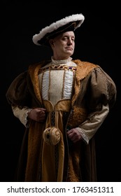 Portrait Of King Henry VIII In Historical Costume