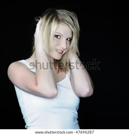 Similar – Image, Stock Photo air. Beautiful Feminine