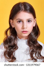 Portrait Little Model Girl Studio Stock Photo 1311979067 | Shutterstock