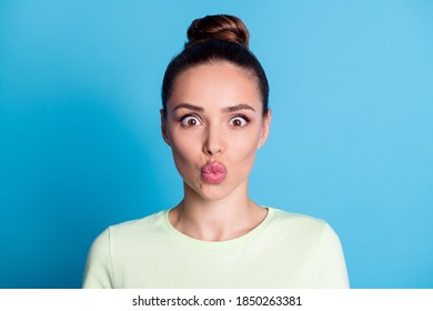 Emotional Young Woman Double Chin On Stock Photo 1550798213 | Shutterstock