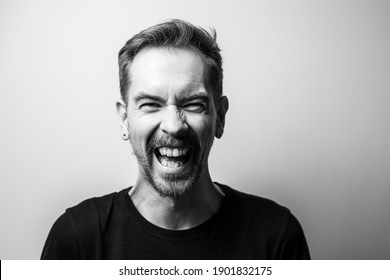 Angry Man Face Images, Stock Photos & Vectors | Shutterstock