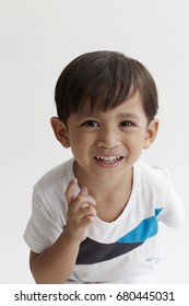 Portrait Of Malay Boy About 3 To 6 Years Old